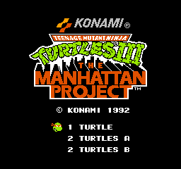 Teenage Mutant Ninja Turtles III - The Manhattan Project